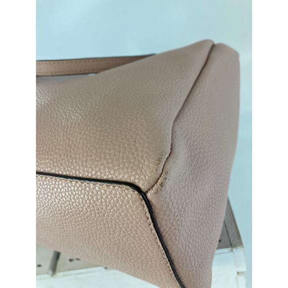 KATE SPADE LARGE DUSTY PINK PEBBLED LEATHER SHOULDER BAG - Picture 10 of 15